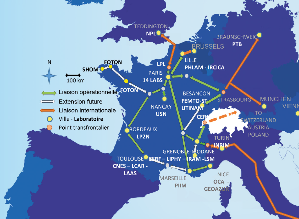 A la découverte du réseau fibré REFIMEVE (lire la publication dans la revue Photoniques)